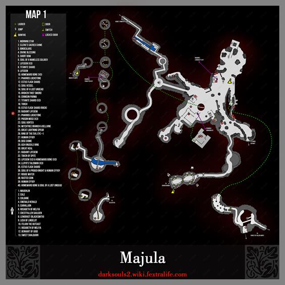 Majula Map