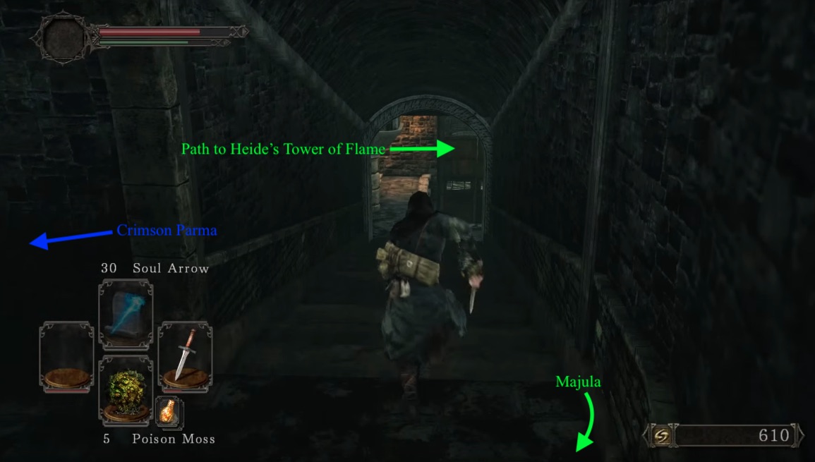Entrance to Heide's Tower of Flame